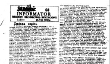 Informator. Region Środkowo-Wschodni &bdquo;Solidarność&rdquo;, Nr 68, 15.VII.1983