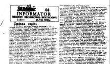 Informator. Region Środkowo-Wschodni „Solidarność”, Nr 68, 15.VII.1983