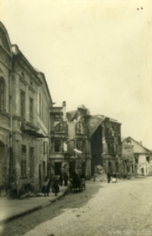 Lublin 1944, widok z ulicy Zielonej w kierunku ulicy Staszica