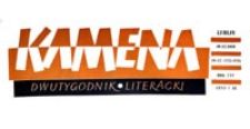 Kamena : dwutygodnik literacki, R. XXV Nr 10-12 (152-154), 30.VI.1958