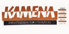 Kamena : dwutygodnik literacki, R. XXV Nr 18 (160), 30.IX.1958