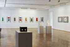 Wystawa Ulrike Grossarth/Stefan Kiełsznia "Stoffe aus Lublin/Bławatne z Lublina"