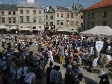 Zaczarowany Lublin 2011 - Festiwal, korow&oacute;d na Placu po Farze