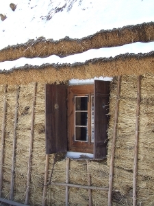 Muzeum Wsi Lubelskiej - zagata na chałupie z Siedliszcz