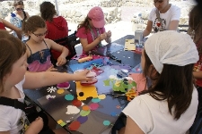 Akcja plastyczna podczas Festiwalu "Zaczarowany Lublin"