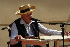 Czesław Maj - artysta ludowy, na Festiwalu "Zaczarowany Lublin"