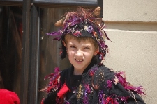 Bohater Legendy o Czarciej Łapie podczas Festiwalu "Zaczarowany Lublin"