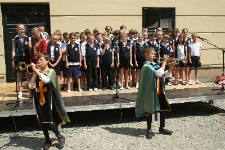 "Legenda o Esterze" w wykonaniu uczni&oacute;w SP nr 30 w Lublinie na Festiwalu "Zaczarowany Lublin"