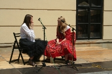 "Legendy żydowskie" opowiadane przez uczennice z Gimn. nr 9 w Lublinie na Festiwalu "Zaczarowany Lublin"
