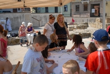 Akcja plastyczna na "Zaczarowanym Lublinie" 2011