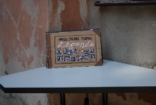 Okładka książki artystycznej "Legenda o kamieniu nieszczęścia" przygotowanej w ramach konkursu plastycznego na Festiwal "Zaczarowany Lublin"