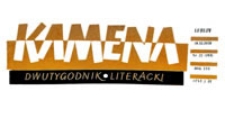 Kamena : dwutygodnik literacki, R. XXV Nr 22 (164), 30.XI.1958