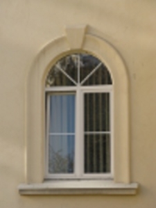 Szpital Wojskowy w Lublinie, obramienie otworu okiennego