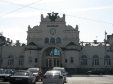 Dworzec kolejowy w Lublinie, fasada