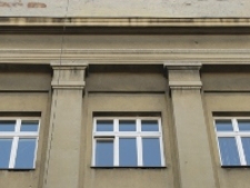 Budynek Kasy Chorych w Lublinie, fragment fasady