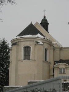 Kościół pw. św. Krzyża w Lublinie, absyda prezbiterialna