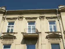 Budynek Towarzystwa Kredytowego Miejskiego w Lublinie, fragment elewacji