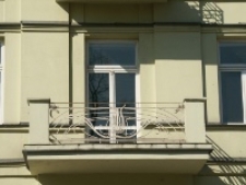 Kamienica przy ul. 3 Maja 6 w Lublinie, fragment elewacji