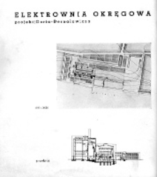 Projekt Elektrowni Okręgowej Czesława Dorii-Dernałowicza