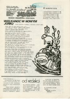 Biuletyn Informacyjny Międzyzakładowego Komitetu Założycielskiego NSZZ „Solidarność” Region Środkowo-Wschodni, Nr 23, 14.IV.1981