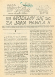 Biuletyn Informacyjny Międzyzakładowego Komitetu Założycielskiego NSZZ &bdquo;Solidarność&rdquo; Region Środkowo-Wschodni, Nr 28, 16-17.V.1981