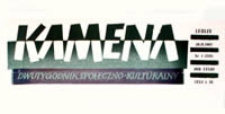 Kamena : dwutygodnik społeczno-kulturalny, R. XXVIII Nr 4 (218), 28.II.1961