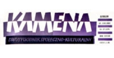 Kamena : dwutygodnik społeczno-kulturalny, R. XXVIII Nr 15 (229), 15.VIII.1961
