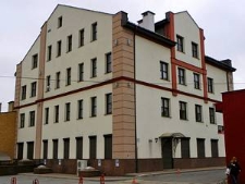 Tył budynku administracji LWS w Lublinie