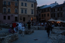 Pożar miasta 2011 - Plac po Farze