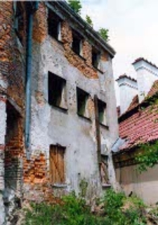 Brama Grodzka w Lublinie podczas remontu. Fotografia