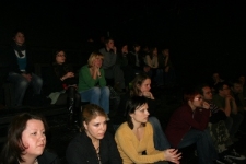 Publiczność podczas wykładu prof. Jeffreya Godfarba