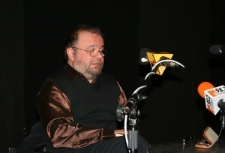 Paweł Huelle podczas spotkania autorskiego