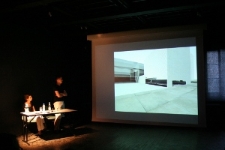 Aleksandra Zdziechowska i Mateusz Stolarski prezentują projekt