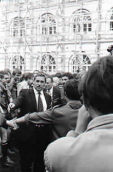 Norbert Wojciechowski, rzecznik biura prasowego KUL (1981 r.)