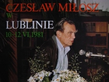 Czesław Miłosz - Doktor Honoris causa. Płyta 1 strona A