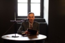 Bogusław Grodzki podczas konferencji "Miłosz - Czechowicz. Lektury paralelne"