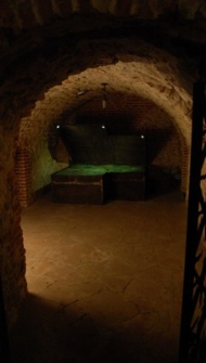 Podziemia - piwnice pod Trybunałem Koronnym