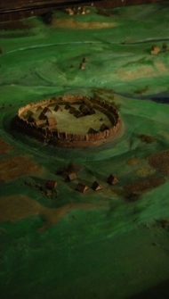 Podziemia - makieta Lublina VIII-X w.