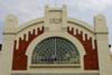 Szczyt jednej z hal Fabryki Wolskiego w Lublinie