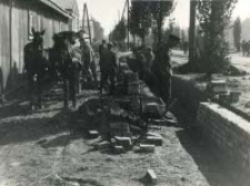 Roboty ziemne na alejach Racławickich w Lublinie