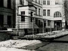 Ogrodzenie gmachu Sądu Okręgowego w Lublinie (obecnie Sąd Rejonowy)