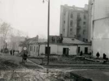 Budynki na ul. Jasnej w Lublinie, po rozb&oacute;rce. Fotografia