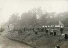 Regulacja rzeki Czech&oacute;wki w rejonie ul. Snopkowskiej w Lublinie. Fotografia