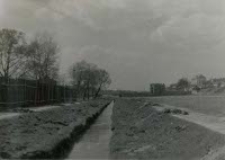 Prace przy regulacji rzeki Czechówki w Lublinie. Fotografia