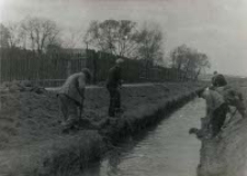 Prace przy regulacji rzeki Czech&oacute;wki w Lublinie. Fotografia