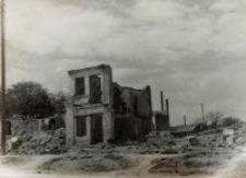 Ruiny dzielnicy żydowskiej na Wieniawie w Lublinie. Fotografia