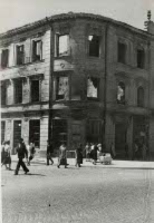 Ruiny Hotelu Victoria przy Krakowskim Przedmieściu w Lublinie. Fotografia