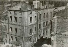 Ruiny Hotelu Victoria w Lublinie. Fotografia