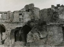 Ruiny kamienicy przy ul. Jezuickiej w Lublinie. Fotografia