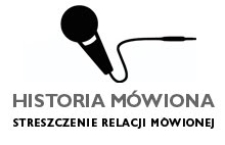 Ewa Maria Tomanek - streszczenie relacji m&oacute;wionej